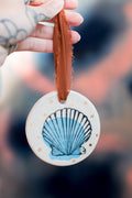 Blue Shell Ornament