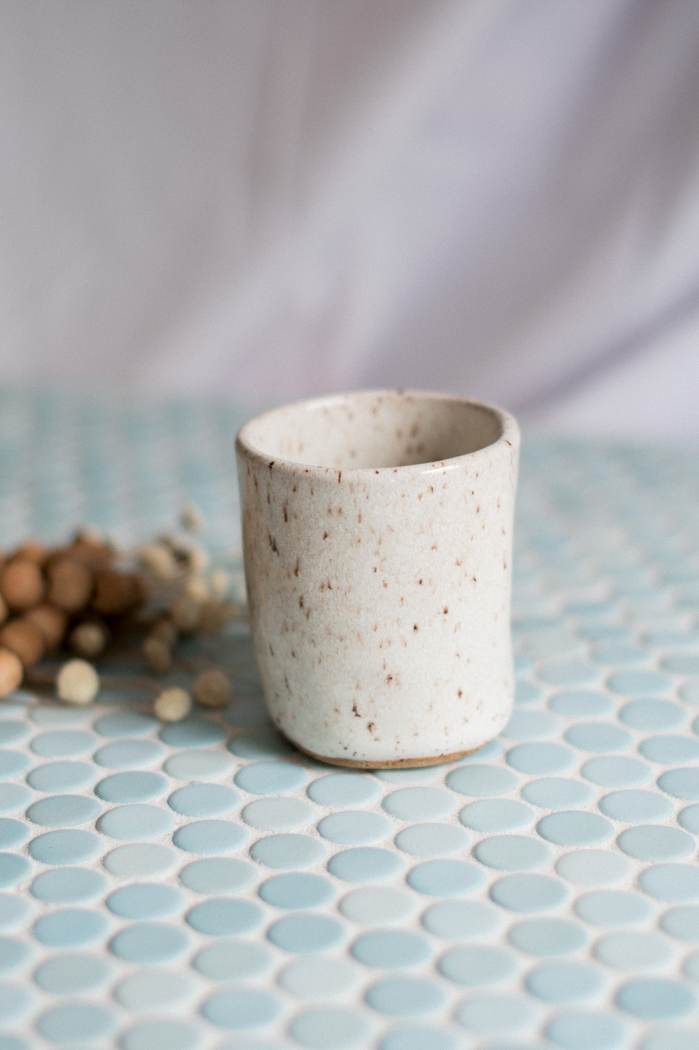 White Dimple Mug