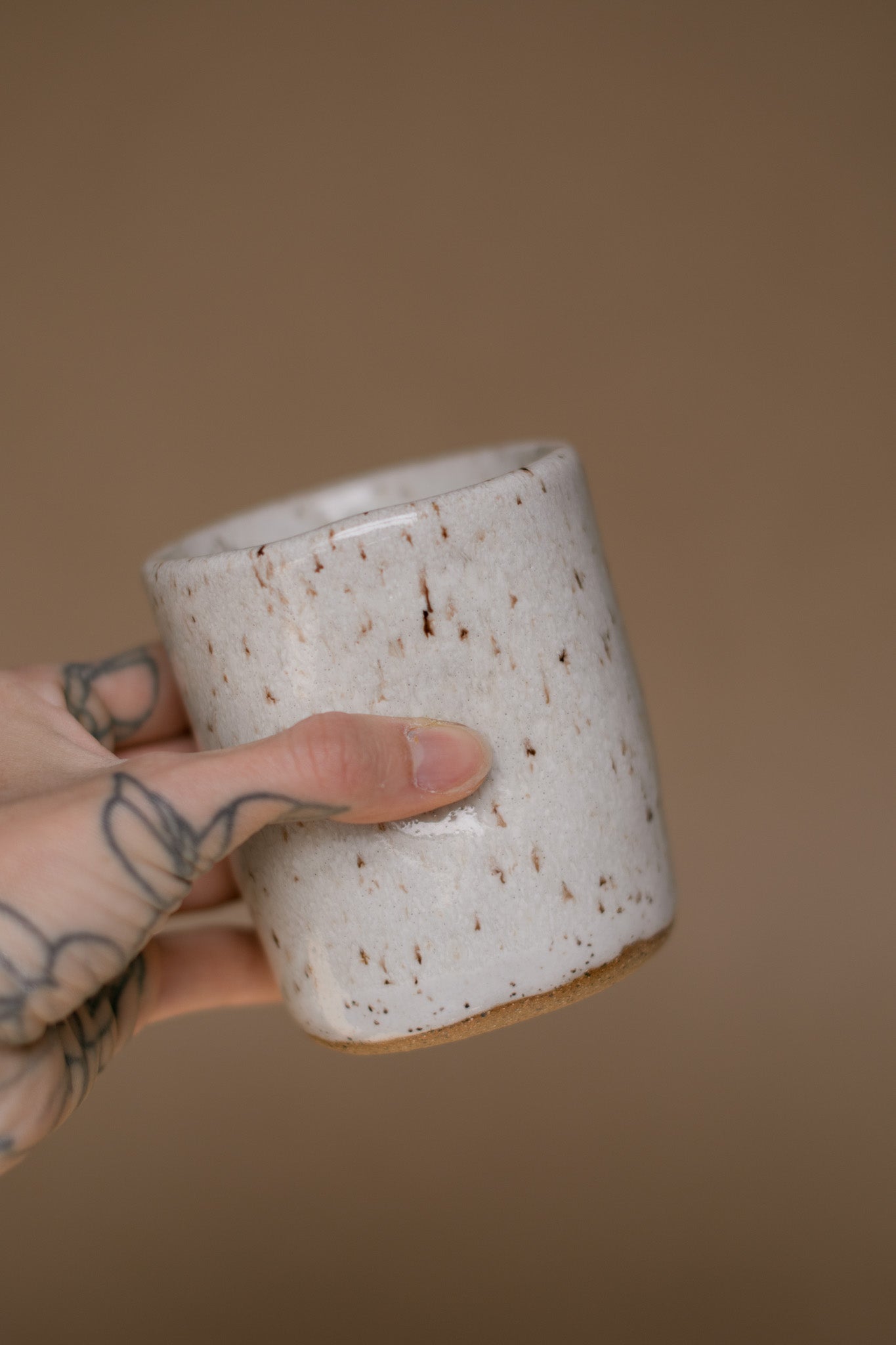 White Dimple Mug