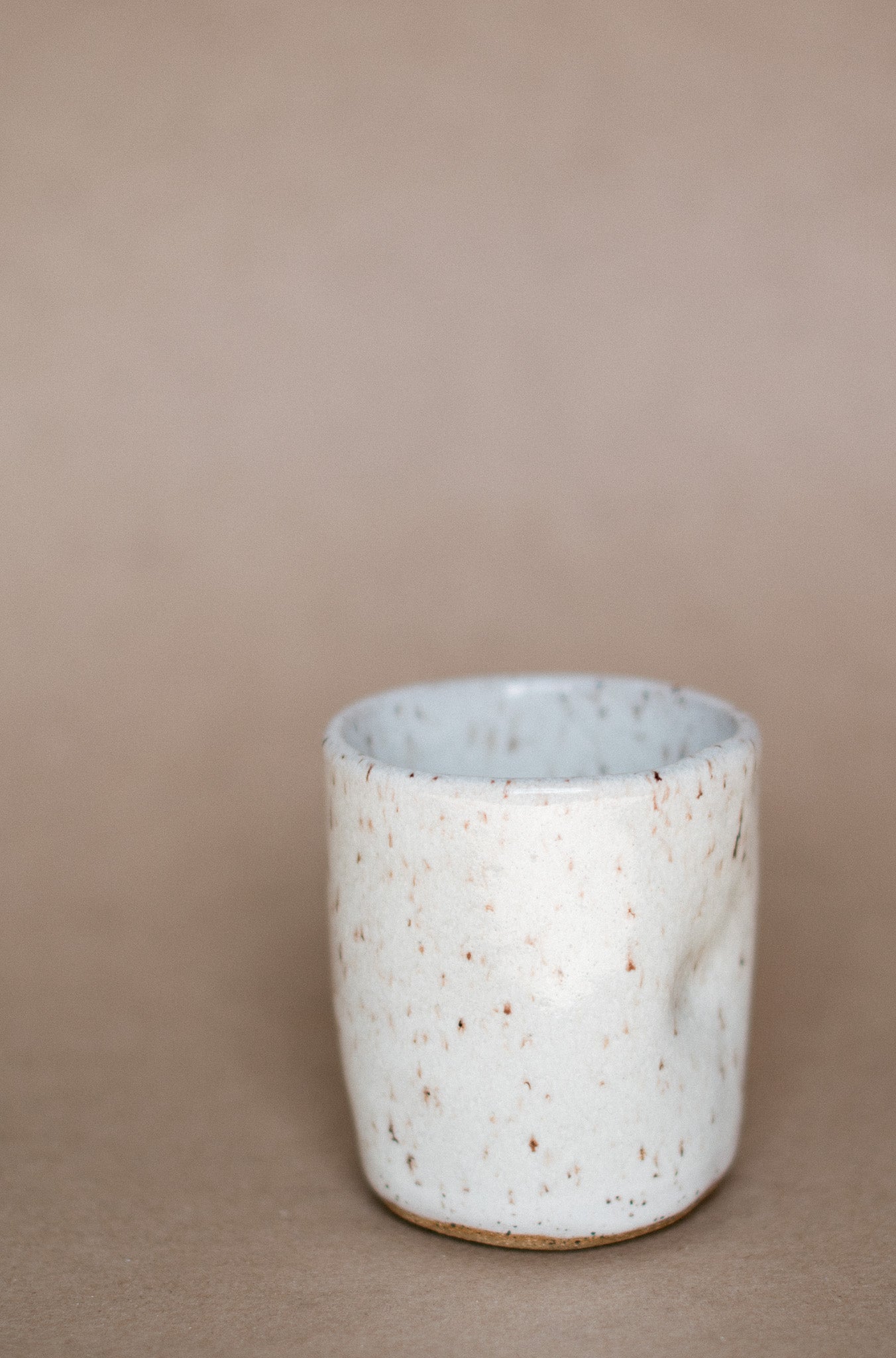 White Dimple Mug